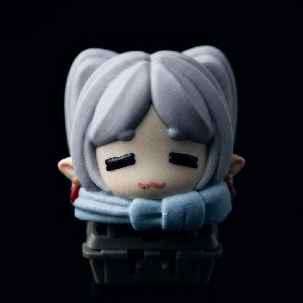 Frieren Resin Artisan Keycap | Single ESC Key | Anime Mechanical Keyboard Decor | MX Compatible